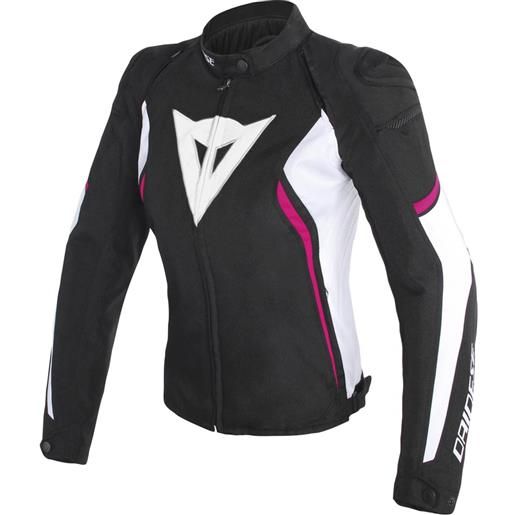 Dainese Outlet avro d2 tex jacket bianco, nero 46 donna
