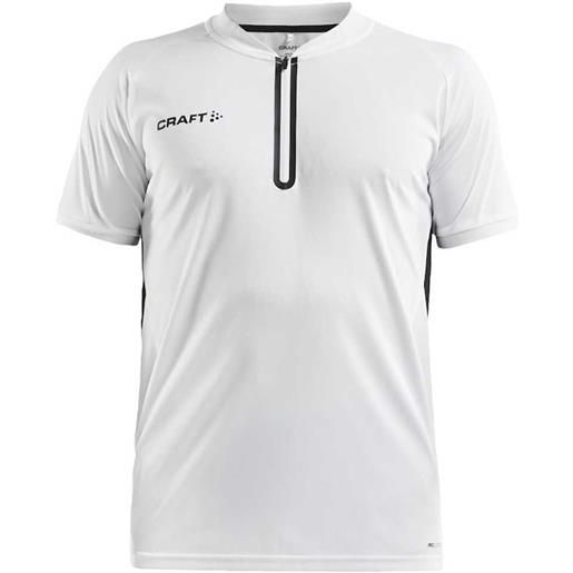Craft pro control impact short sleeve polo shirt bianco xs uomo