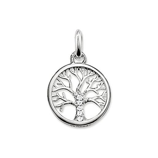 Thomas Sabo tree of life collana da donna con ciondolo dell'albero della vita in argento sterling 925 kc0002-051-14