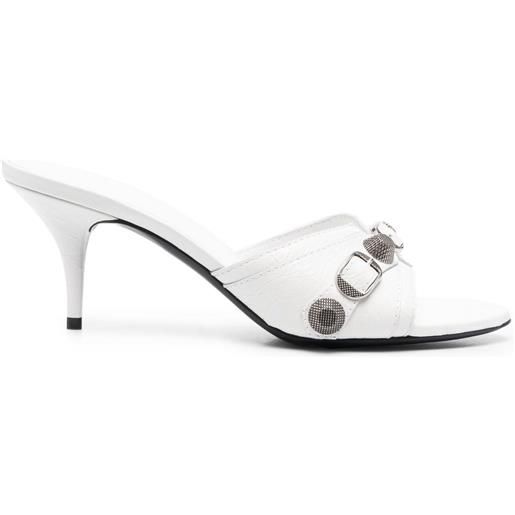 Balenciaga sandali cagole arena 70mm - bianco
