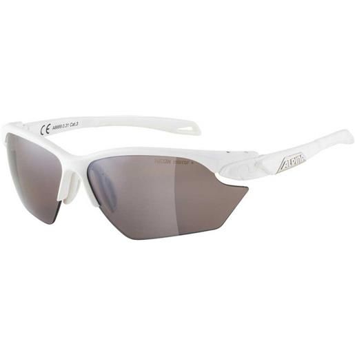 Alpina twist five hr s hm+ mirrored polarized sunglasses bianco hicon black mirror/cat3