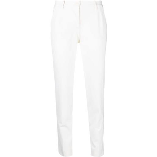 Dolce & Gabbana pantaloni sartoriali crop - bianco