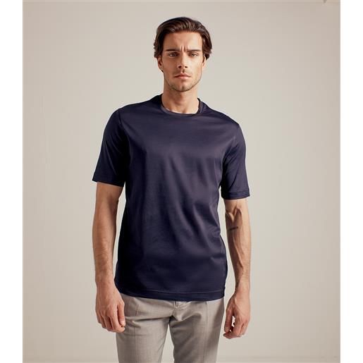 S. Moritz t-shirt in cotone superfine - blu navy