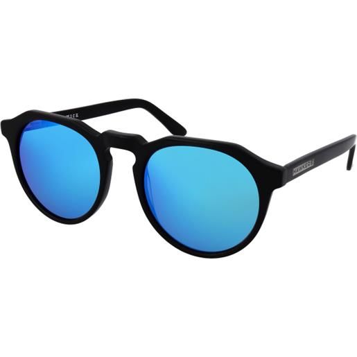 Hawkers diamond black clear blue warwick x | occhiali da sole graduati o non graduati | unisex | plastica | panthos | nero | adrialenti
