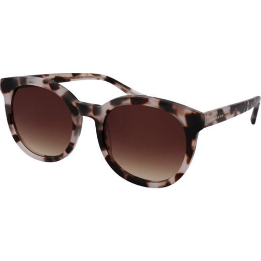 Hawkers leo brown resort | occhiali da sole graduati o non graduati | prova online | plastica | cat eye | havana, marrone | adrialenti