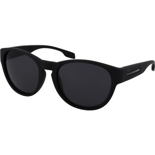 Hawkers neive polarized black | occhiali da sole graduati o non graduati | unisex | plastica | ovali / ellittici | nero | adrialenti