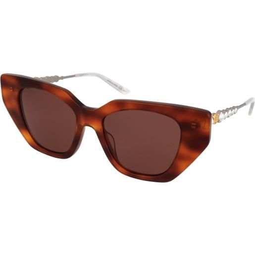 Gucci gg0641s 003 | occhiali da sole graduati o non graduati | prova online | plastica | cat eye | havana, marrone | adrialenti