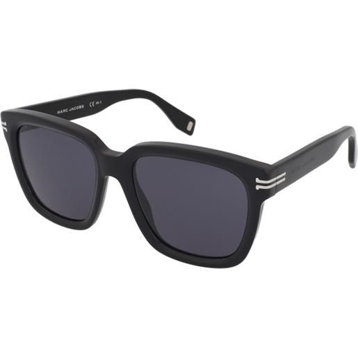 Marc Jacobs mj 1035/s 807/ir | occhiali da sole graduati o non graduati | prova online | unisex | plastica | quadrati | nero | adrialenti