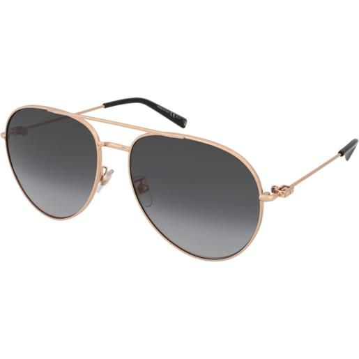 Givenchy gv 7196/g/s ddb/9o | occhiali da sole graduati o non graduati | metallo | pilot | oro rosa | adrialenti