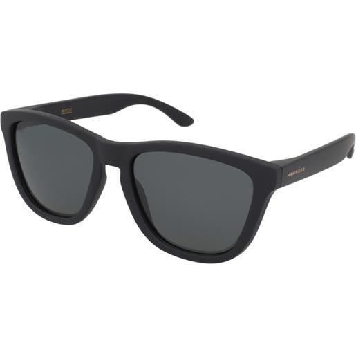 Hawkers one polarized black dark | occhiali da sole graduati o non graduati | prova online | unisex | plastica | quadrati | nero | adrialenti