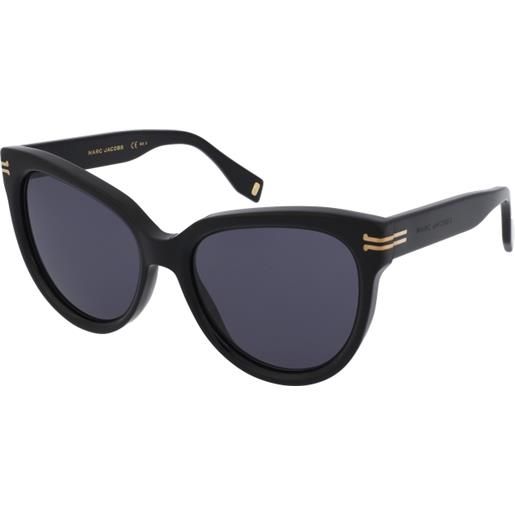 Marc Jacobs mj 1050/s 807/ir | occhiali da sole graduati o non graduati | prova online | plastica | farfalla, cat eye, ovali / ellittici | nero | adrialenti