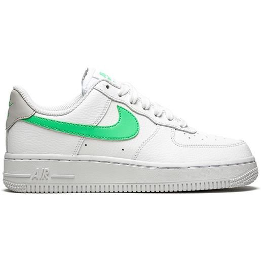 Nike sneakers air force 1 '07 white/green glow - bianco