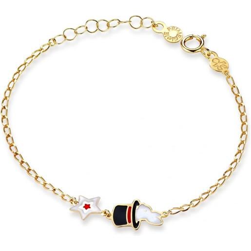 leBebé circo ♡ bracciale primegioie oro giallo coniglietto pmg164