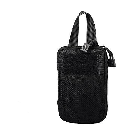 DONGKER edc pouch, 1000d borsa accessori molle borse mini impermeabile per utensili per escursionismo campeggio all'aperto
