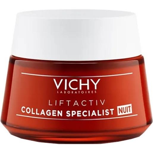 Vichy liftactiv collagen specialist crema viso notte anti-età 50ml