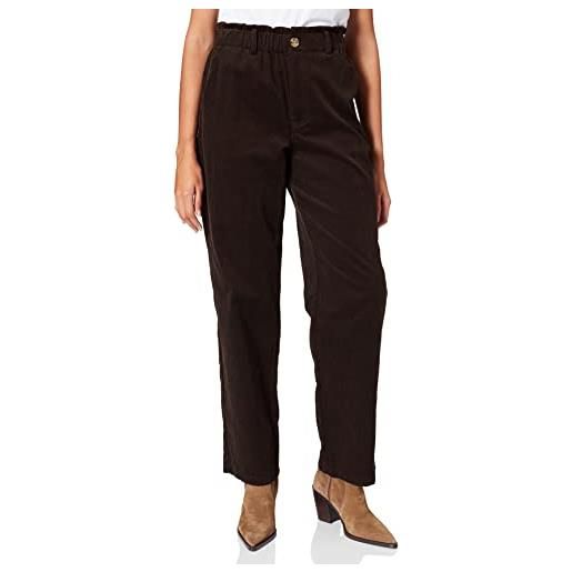 NA-KD loose fit corduroy pants velluto a coste, green, 44 donna