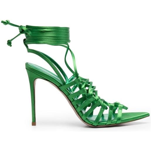 Le Silla sandali afrodite 110mm - verde
