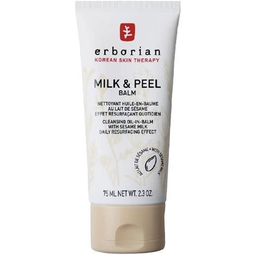 ERBORIAN milk & peel balm - olio balsamo detergente coreano 75 ml