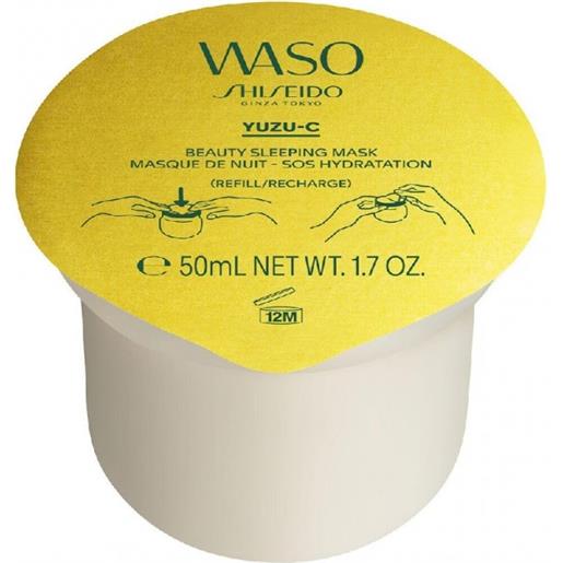 Shiseido waso yuzu-c - ricarica per maschera notte idratante 50 ml