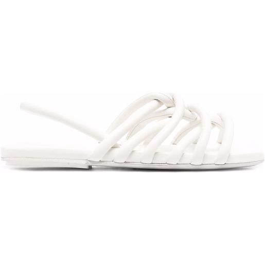 Marsèll sandali tavola in pelle - bianco
