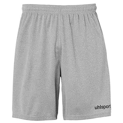uhlsport center basic shorts, pantaloncini da bambino, verde flash, 140