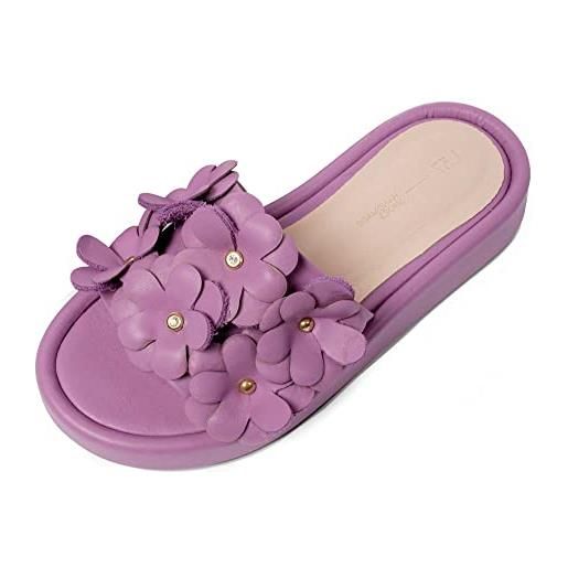 sandali 46-50cm PIANTANA-Bambola 1987 Scarpe da bagno 7cm scarpe bambole Viola scarpe 