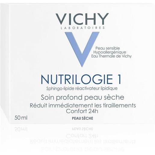 Vichy nutrilogie crema giorno nutritiva per pelle secca 50 ml