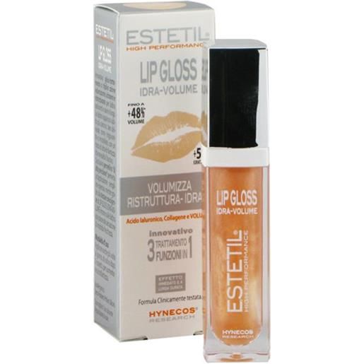 Estetil lip gloss idra-volume 3in1 colore 02 natural beige