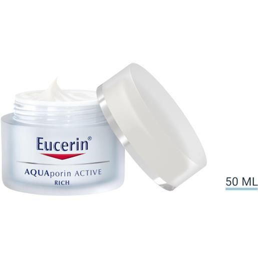 Eucerin aquaporin active trattamento idratante riequilibrante pelli secche 50ml