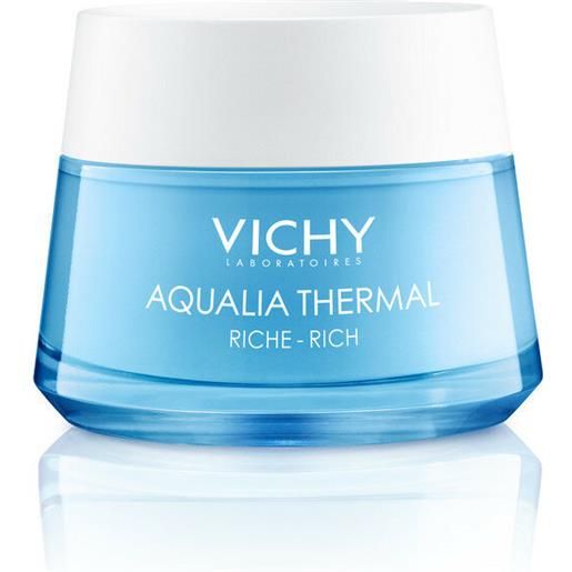 Vichy aqualia crema viso idratante ricca con acido ialuronico 50 ml