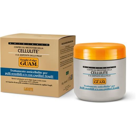 Guam fanghi d'alga trattamento anticellulite per pelli sensibili e/o capillari fragili 400ml