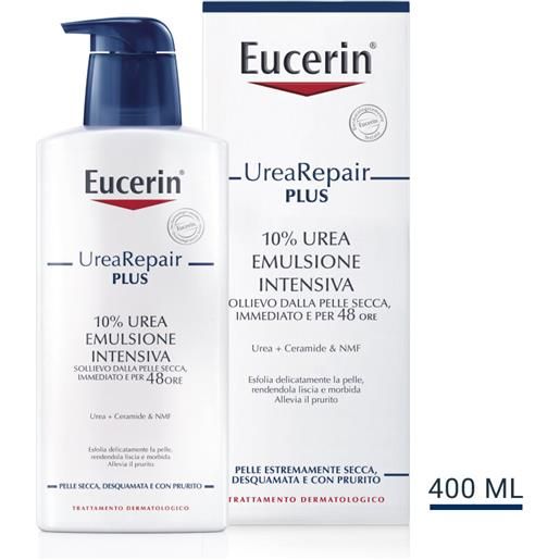 Eucerin urea. Repair plus 10% urea+ceramidi & nmf emulsione intensiva 400ml