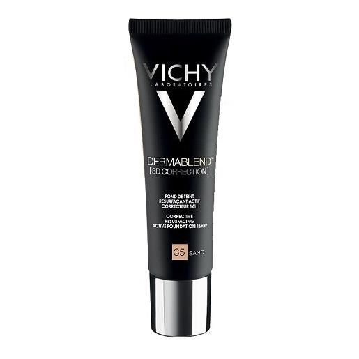 Vichy dermablend 3d fondotinta coprente per pelle grassa con imperfezioni tonalità 35 - 30 ml