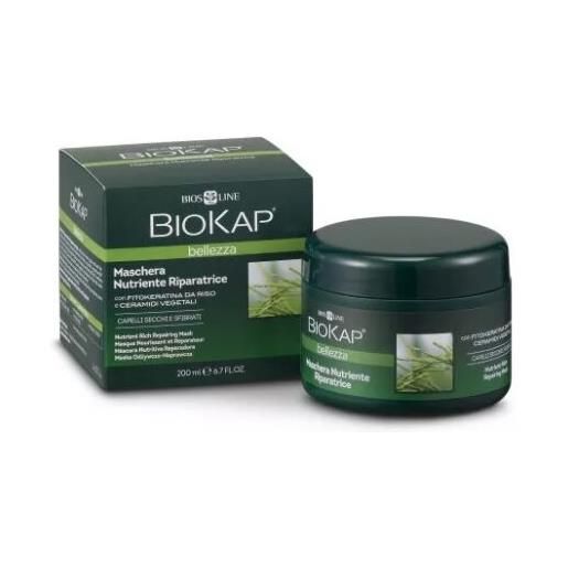Bios line biosline biokap maschera nutriente riparatrice 200 ml
