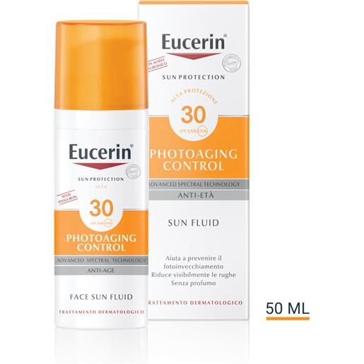 Eucerin sun fluido anti-età fp30 50ml