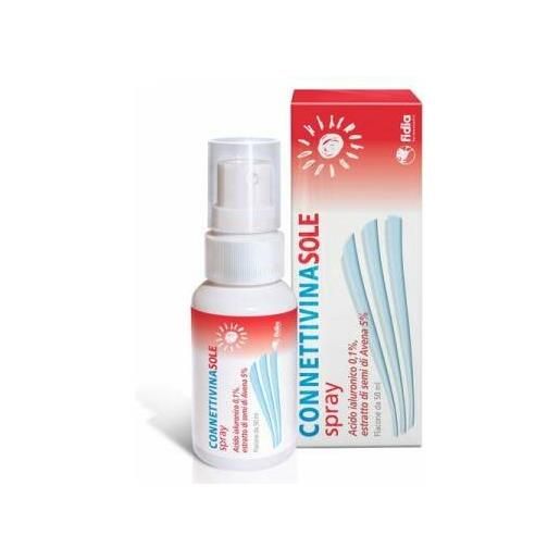 Fidia farmaceutici connettivina sole spray scottature ed eritemi solari 50ml