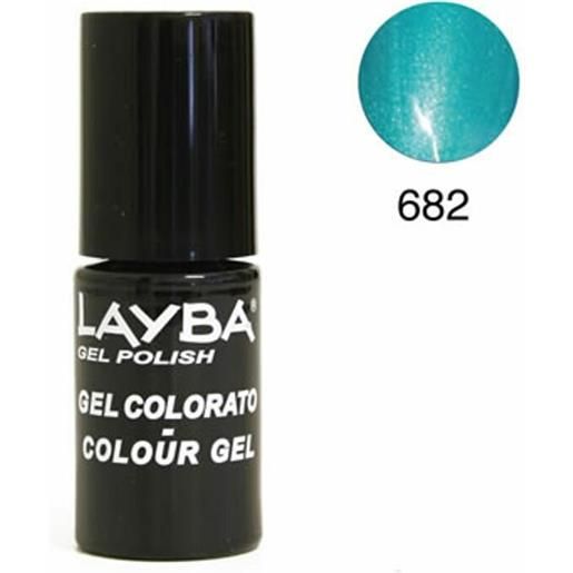 Layla Cosmetics layla smalto gel semi-permanente n. 682 teal