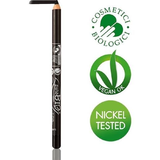 PuroBio Cosmetics matita occhi n. 01 nero