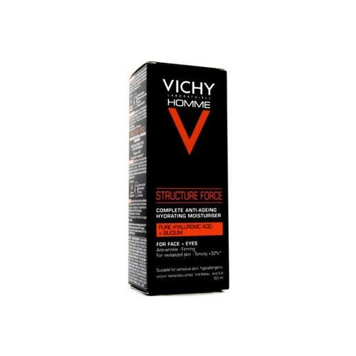 Vichy homme structure force trattamento anti-età idratante completo 50ml