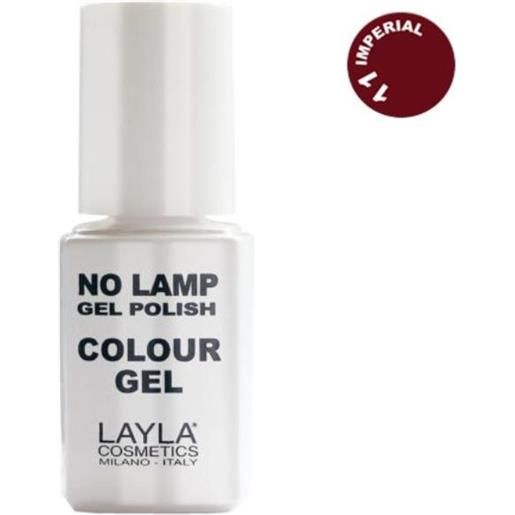 Layla Cosmetics layla no lamp gel polish colour gel colore n. 11 imperial 10ml