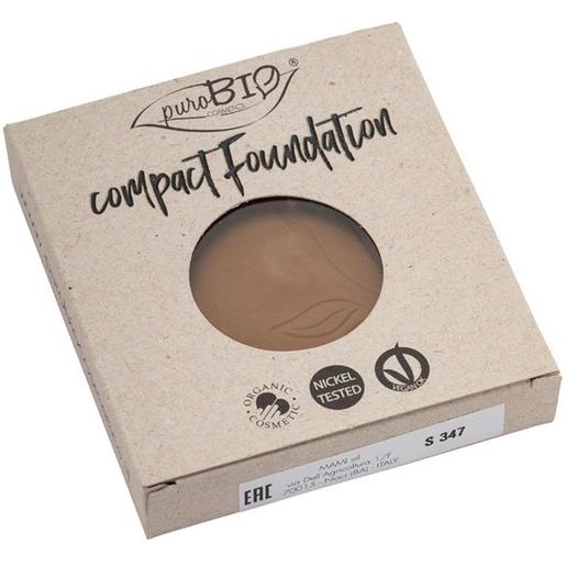 PuroBio Cosmetics puro. Bio compact foundation fondotinta compatto refill n. 6