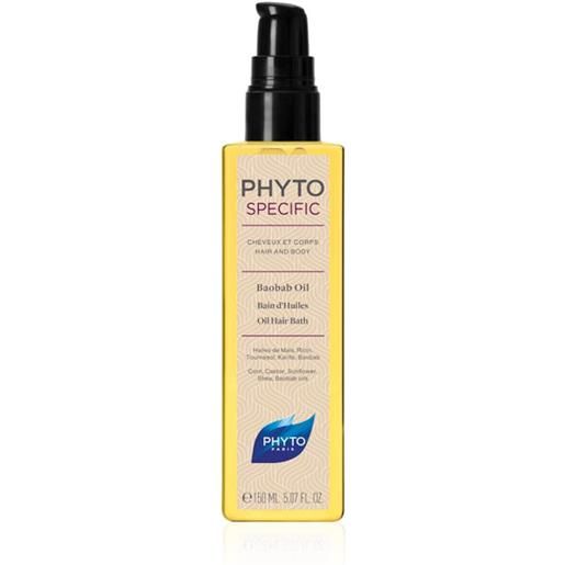 Phyto Paris phyto phytospecific baobab oil nutriente per corpo e capelli ricci e mossi 150 ml