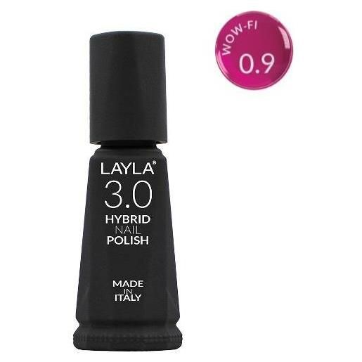 Layla Cosmetics layla hybrid nail polish smalto gel n. 09 wow-fi 10ml