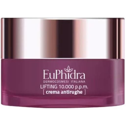Euphidra filler suprema lifting 10.000ppm crema antirughe pelli sensibili 50ml