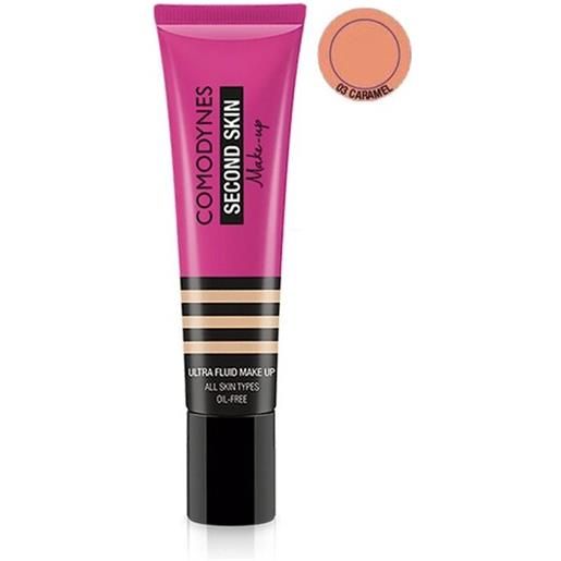 Comodynes Urban Cosmetics comodynes ultra fluid make up fondotinta fluido colore n. 03 caramel 30ml