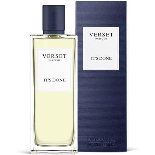 Verset Parfums verset it's done uomo eau de parfum 50ml