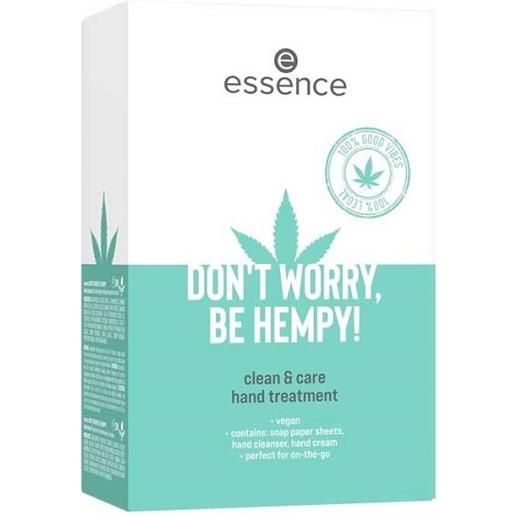 Essence don't worry be hempy!Kit trattamento mani pulite e curate