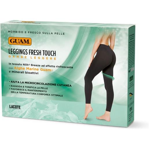 Guam leggings fresh touch gambe leggere colore nero 1 pezzo taglia xs/s
