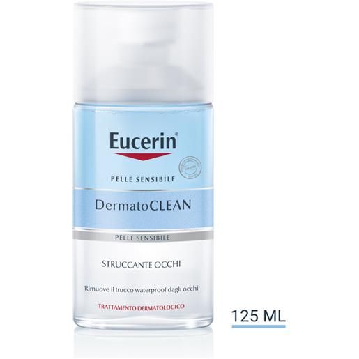 Eucerin dermatoclean struccante occhi waterproof 125ml