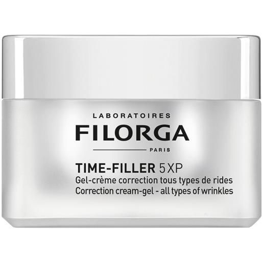 Filorga time-filler 5xp crema-gel correttiva per 5 tipi di rughe viso e collo 50ml